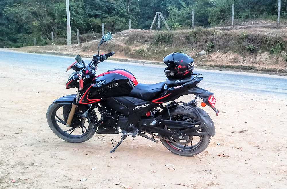 2021 TVS Apache RTR 200 4V in Dhangadhi for sale at RamroGaadi.